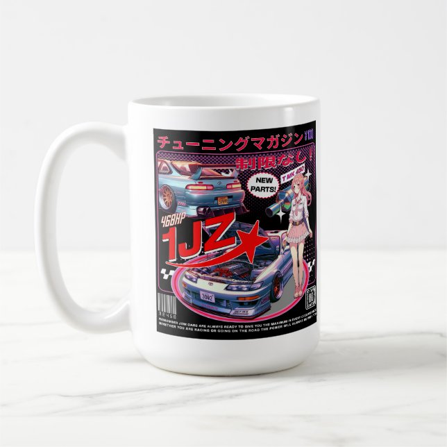 JDM DRIFT MAGAZINE: Soarer Stories Coffee Mug (Left)