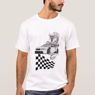JDM Sports Car Dragon T-Shirt | Japanese Street Ra