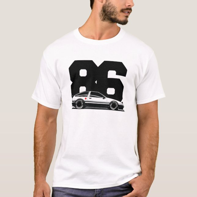 JDM Toyota AE86 Trueno T-Shirt (Front)