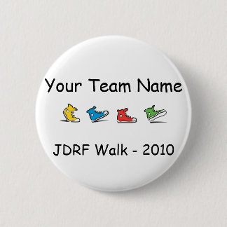 JDRF Walk team button 2010