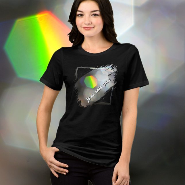 Je Ne Sais Quoi Chic Dazzling Tri-Blend Shirt (Creator Uploaded)