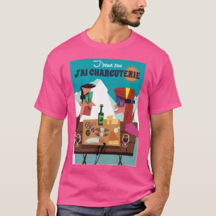 Je Peux Pas J'Ai Charcuterie Poster Active T-Shirt