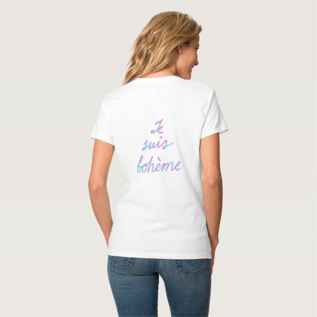 je suis bohème T-Shirt (Back Full)