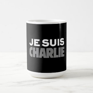 Je Suis Charlie - I am Charlie Black Coffee Mug