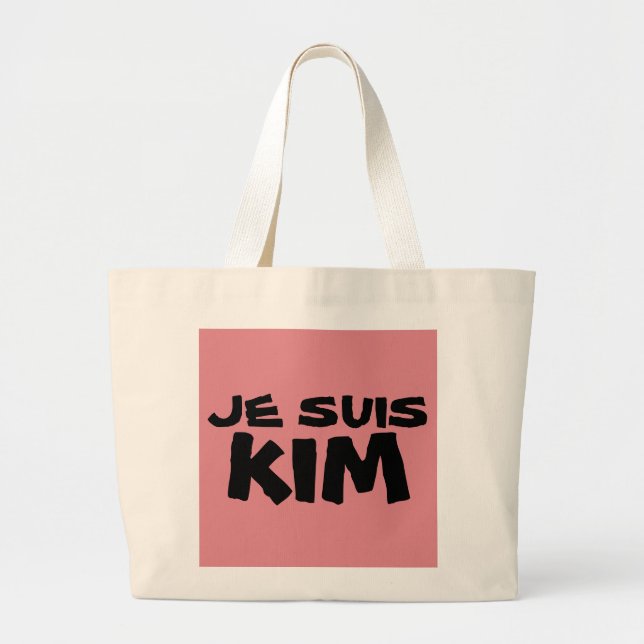 JE SUIS (I AM) KIM DAVIS TOTES (Front)
