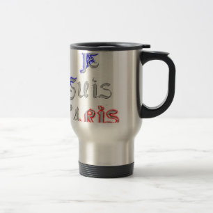 Je Suis Paris Art Print Travel Mug