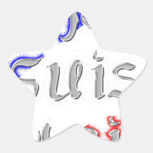 Je Suis Paris I Love Paris Text Art Print Star Sticker
