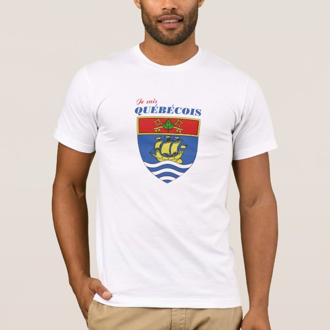 Je suis Quebecois T-Shirt (Front)
