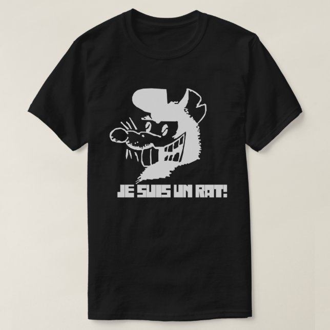 JE SUIS UN RAT! T-Shirt (Design Front)