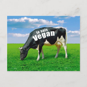 Je suis Vegan Postcard