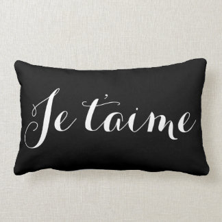 Je t’aime lumbar cushion