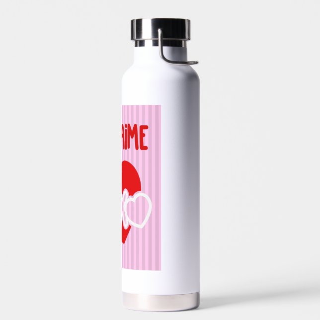 Je t’aime. water bottle (Left)