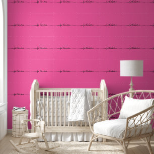 je t'aime - I love you in French - black Wallpaper