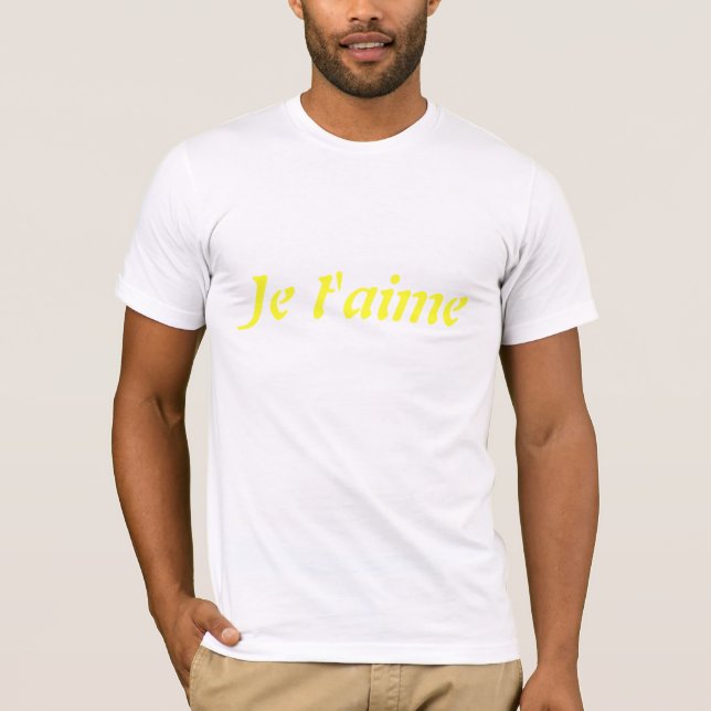 Je t'aime T-Shirt (Front)