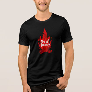 Jealous fire illustration  Tri-Blend shirt