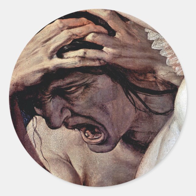 Jealousy Classic Round Sticker (Front)