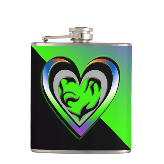 Jealousy Hip Flask (Front)