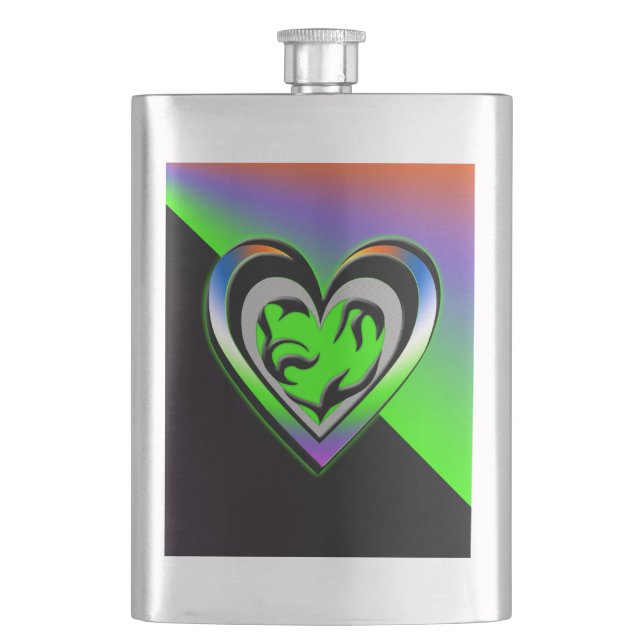 Jealousy Hip Flask (Front)