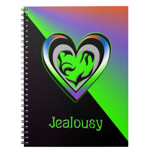 Jealousy Spiral Notebook (Front)