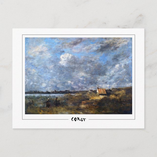 Jean-Baptiste-Camille Corot #101-2 - Fine Art P… Postcard (Front)
