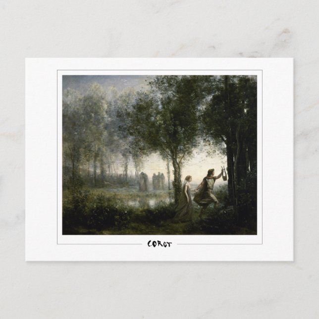 Jean-Baptiste-Camille Corot #14 - Fine Art Postcard (Front)