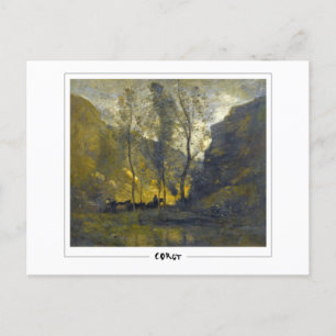 Jean-Baptiste-Camille Corot #301 - Fine Art Pos… Postcard