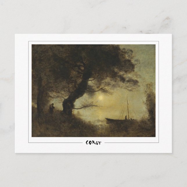 Jean-Baptiste-Camille Corot #611 - Fine Art Postcard (Front)