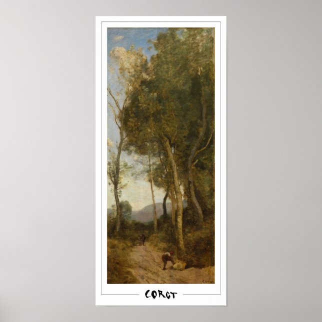 Jean-Baptiste-Camille Corot Art Poster #371 (Front)