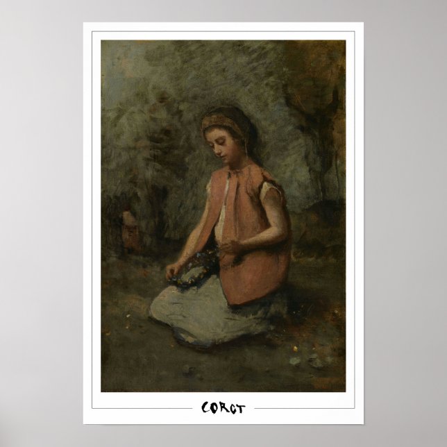 Jean-Baptiste-Camille Corot Art Poster #87 (Front)