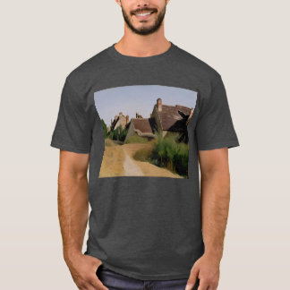Jean-Baptiste-Camille Corot - Houses near Orléans T-Shirt