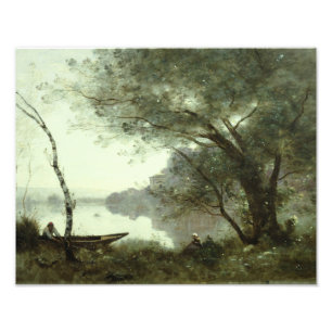 Jean-Baptiste-Camille Corot - The Boatman Photo Print