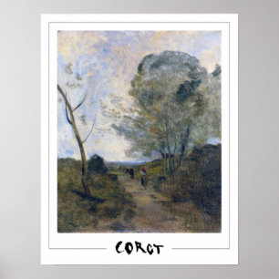 Jean-Baptiste-Camille Corot Zedign Art Poster #24