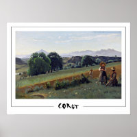 Jean-Baptiste-Camille Corot Zedign Art Poster #345