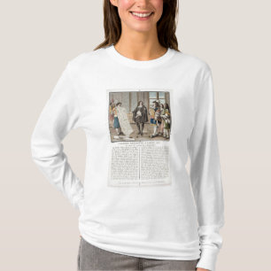 Jean Baptiste Colbert (1619-83) presents the map o T-Shirt