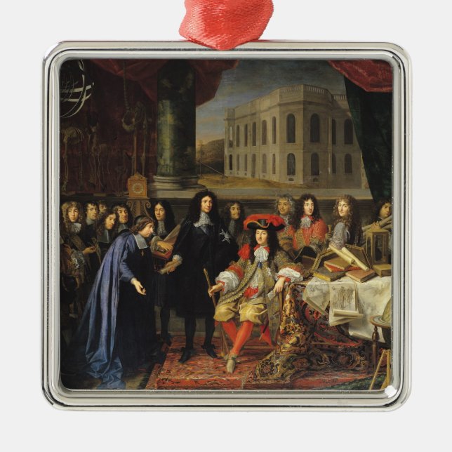Jean-Baptiste Colbert Metal Tree Decoration (Front)