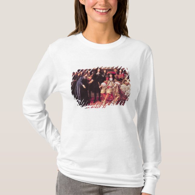 Jean-Baptiste Colbert  Presenting the Members T-Shirt (Front)