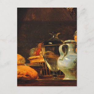 Jean-Baptiste-Simeon Chardin - Still life Postcard