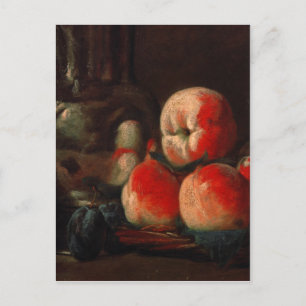 Jean-Baptiste-Simeon Chardin - Still life with tin Postcard