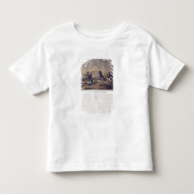 Jean Bart (1651-1702), French naval commander taki Toddler T-Shirt (Front)