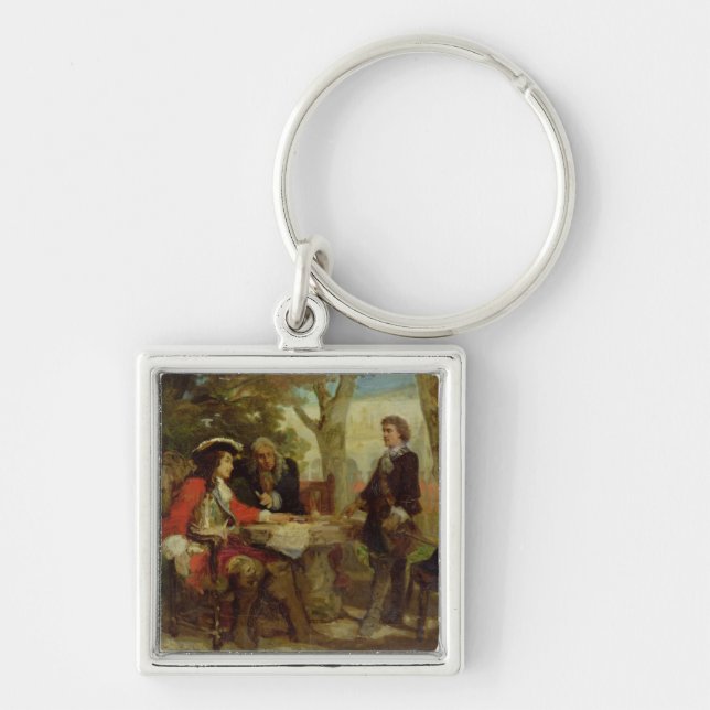 Jean Cavalier  and Claude Louis Hector Key Ring (Front)