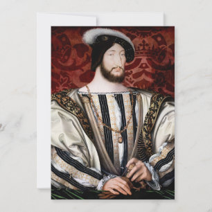 Jean Clouet - Francois I, King of France Invitation
