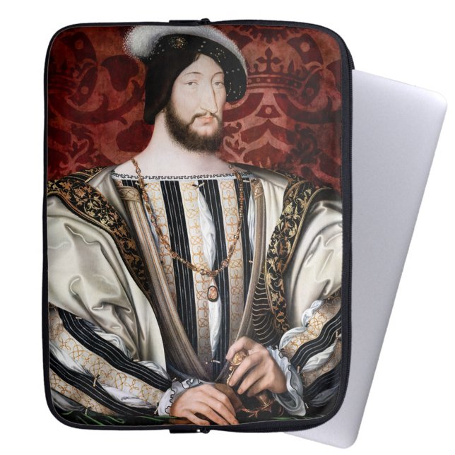 Jean Clouet - Francois I, King of France Laptop Sleeve (Creator Uploaded)