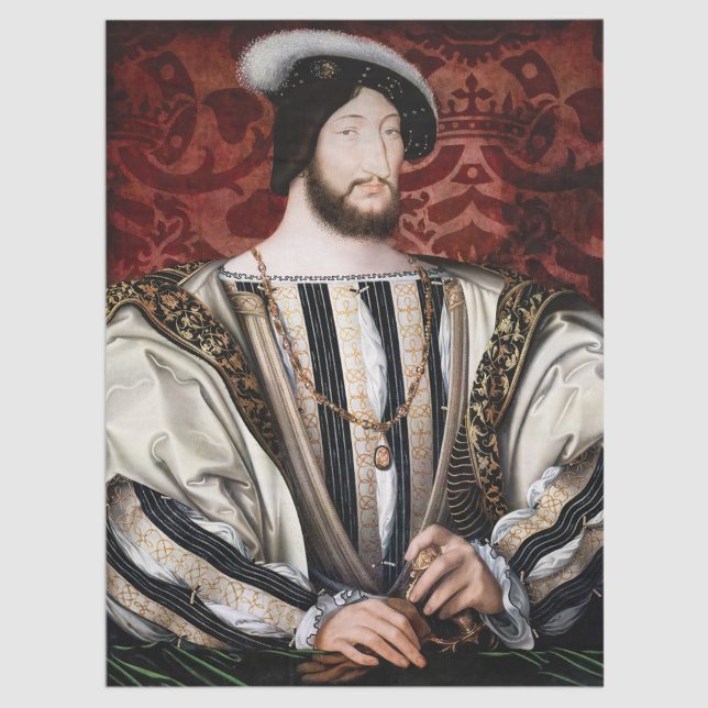 Jean Clouet - Francois I, King of France Tissue Paper (Creator Uploaded)