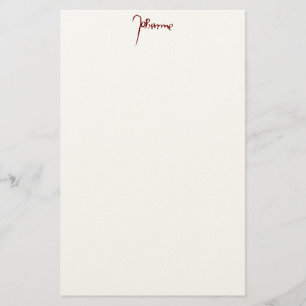 Jean d'Orléans Jeanne d'Arc Saint Johan - shabby Stationery