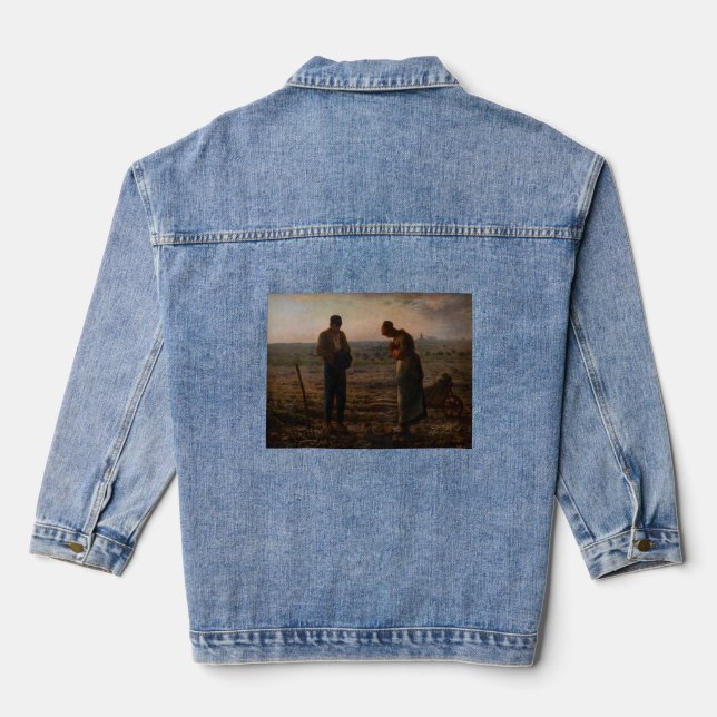 Jean-Francois Millet - The Angelus Denim Jacket (Back)