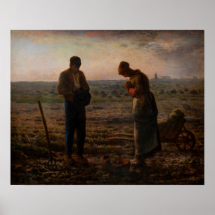 Jean-Francois Millet - The Angelus Poster