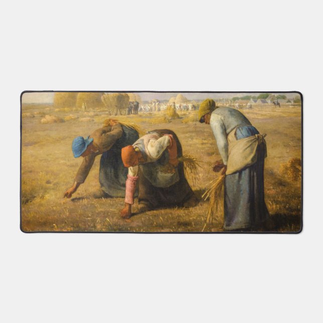 Jean-Francois Millet - The Gleaners Desk Mat (Front)