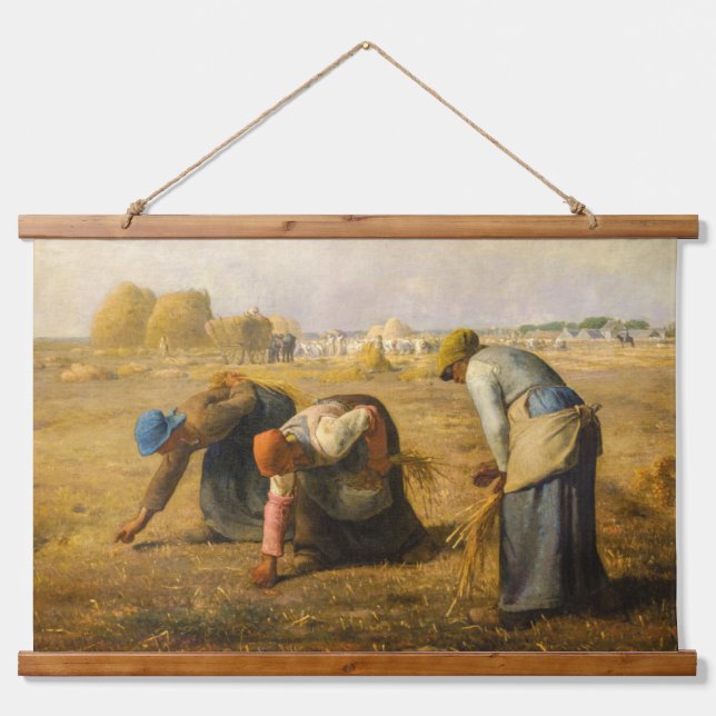 Jean-Francois Millet - The Gleaners Hanging Tapestry (Front)