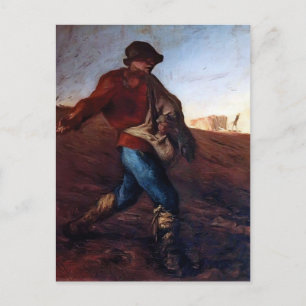 Jean-Francois Millet- The Sower Postcard
