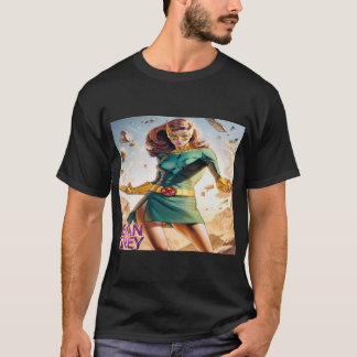 Jean Grey X‑Men – Telekinetic Phoenix Energy T-Shirt